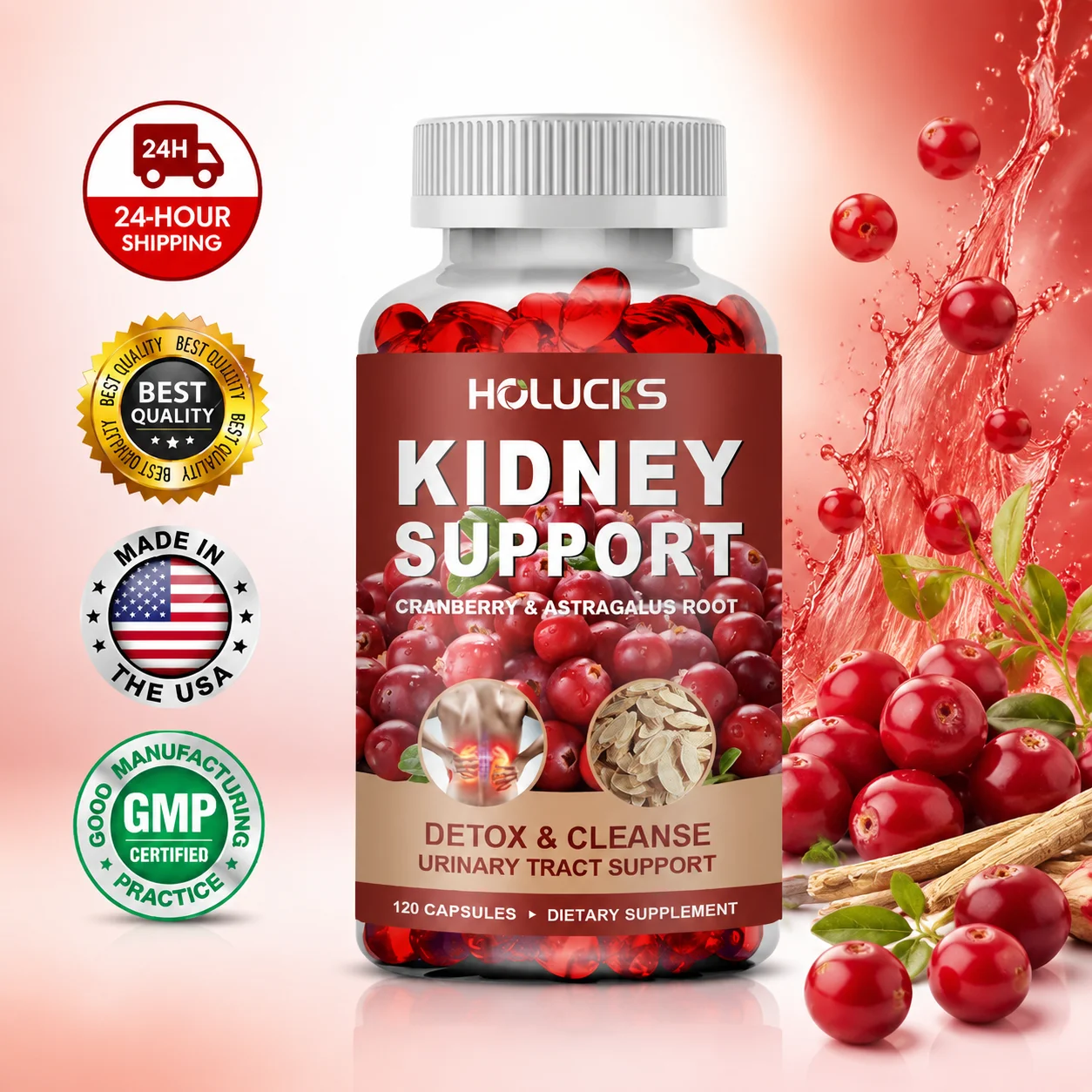 Natural Kidney Cleanse Capsule - огляд і ціна Health Wellness Day