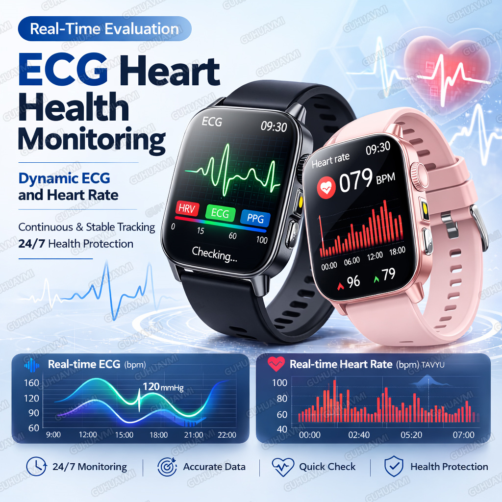 2026 Ultra AI Wellness ECG+PPG - огляд і ціна Health Wellness Month